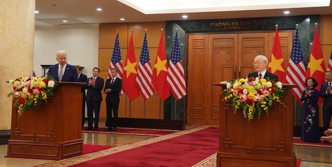 Việt – Mỹ xác lập quan hệ Đối tác chiến lược Toàn diện