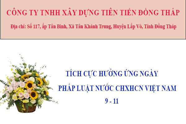 Công ty TNHH xây dựng Tiên Tiến Đồng Tháp