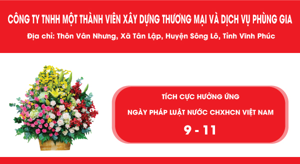 Công ty TNHH MTV xây dựng thương mại và dịch vụ Phùng Gia