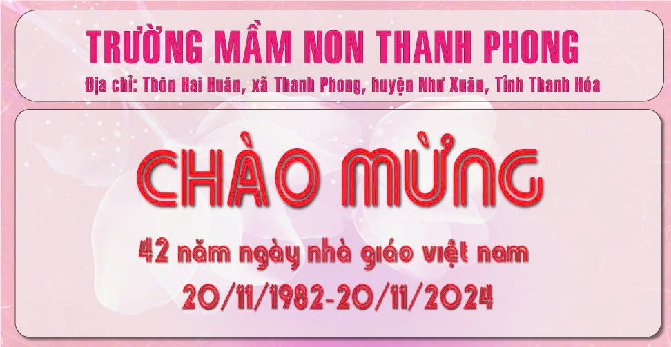 Trường mầm non Thanh Phong