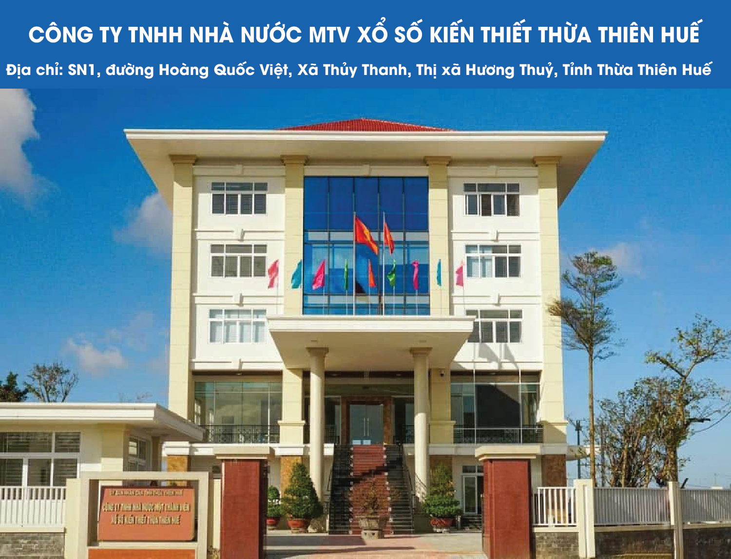 Công ty TNHH Nhà nước MTV xổ số kiến thiết Thừa Thiên Huế