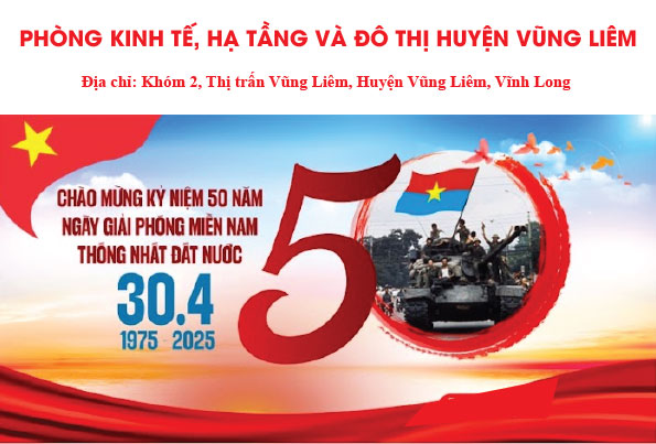 Phòng kinh tế, hạ tầng và đô thị huyện Vũng Liêm
