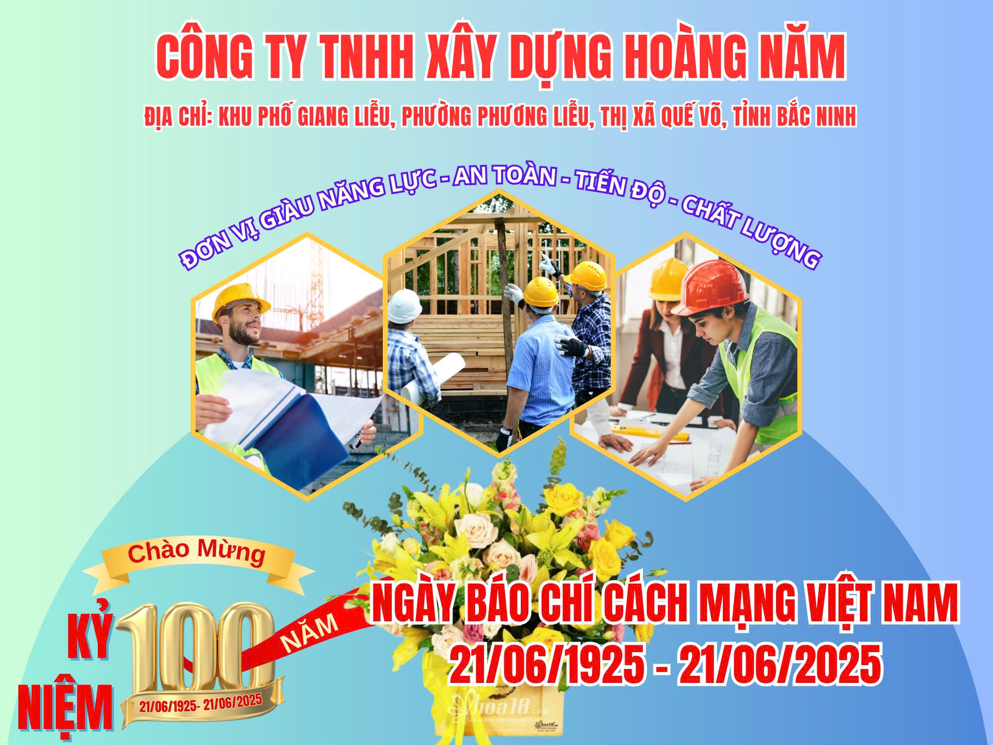 Công ty TNHH xây dựng Hoàng Năm
