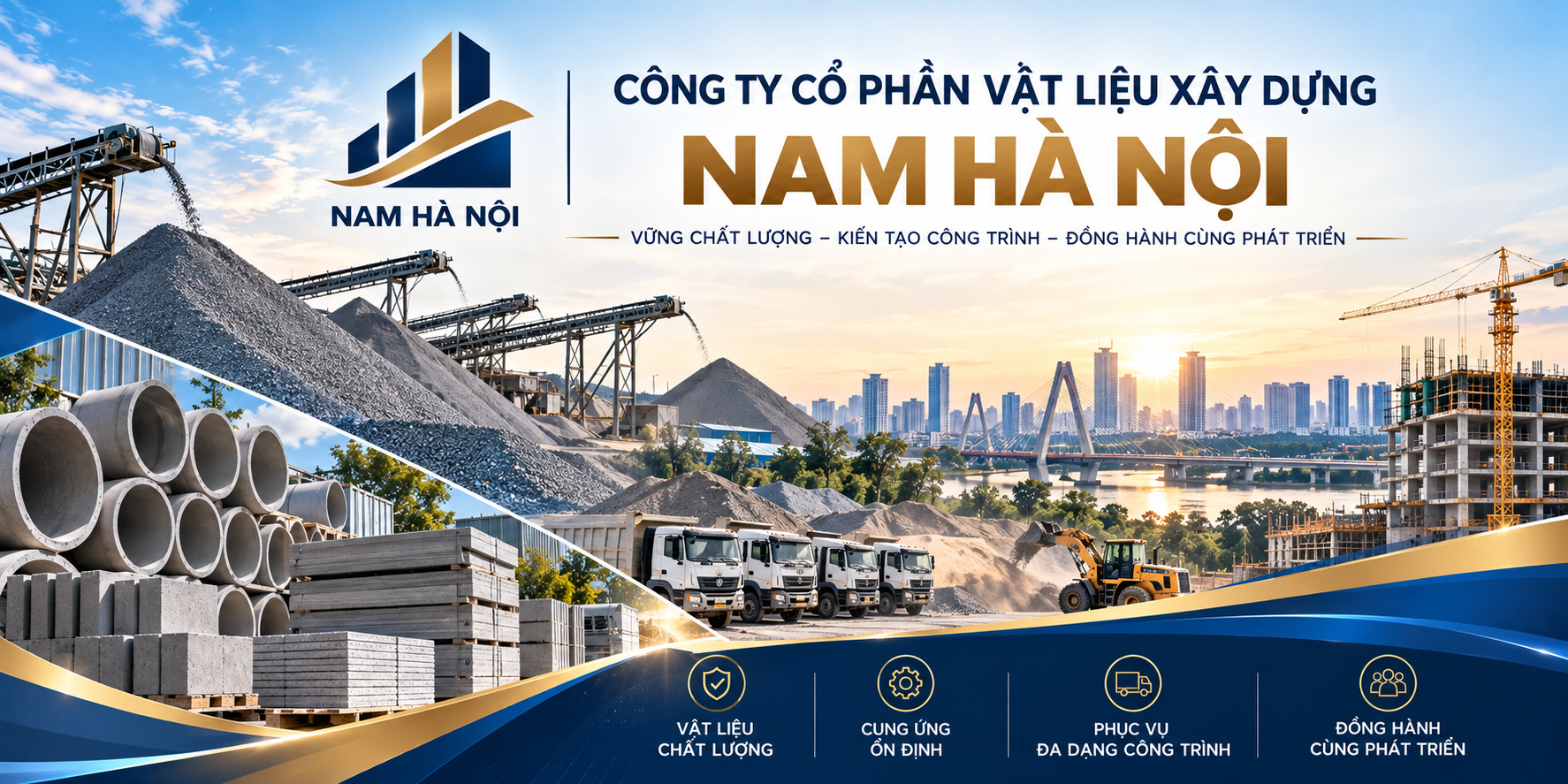 Công ty CP Vật Liệu Xây Dựng Nam Hà Nội